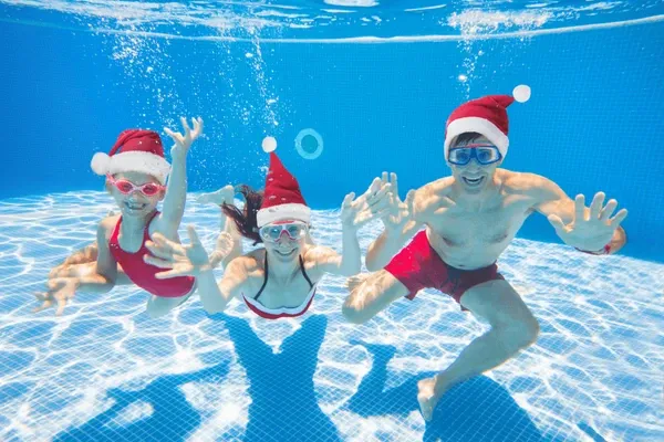 Vánoční zakončení plavecké školy a oddílu plavání - titulní fotka